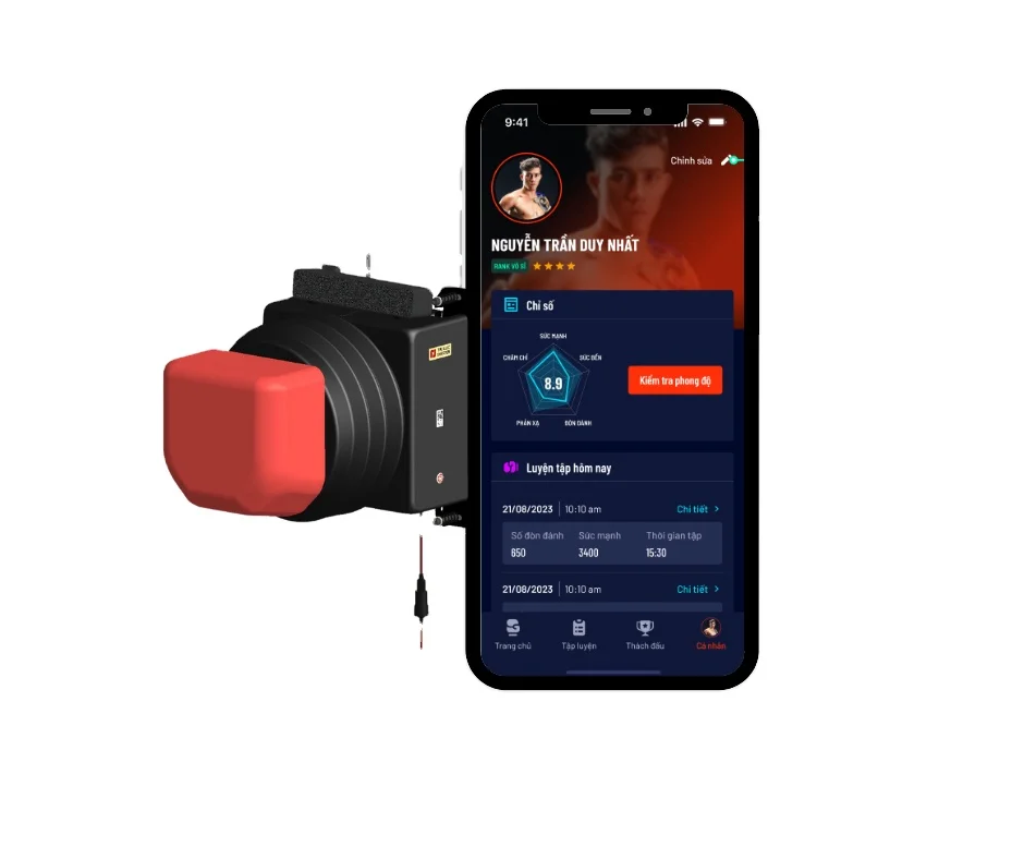 Sharper skills with boxing gym equipment: exercises to improve mental mastery, convenient music rhythm system