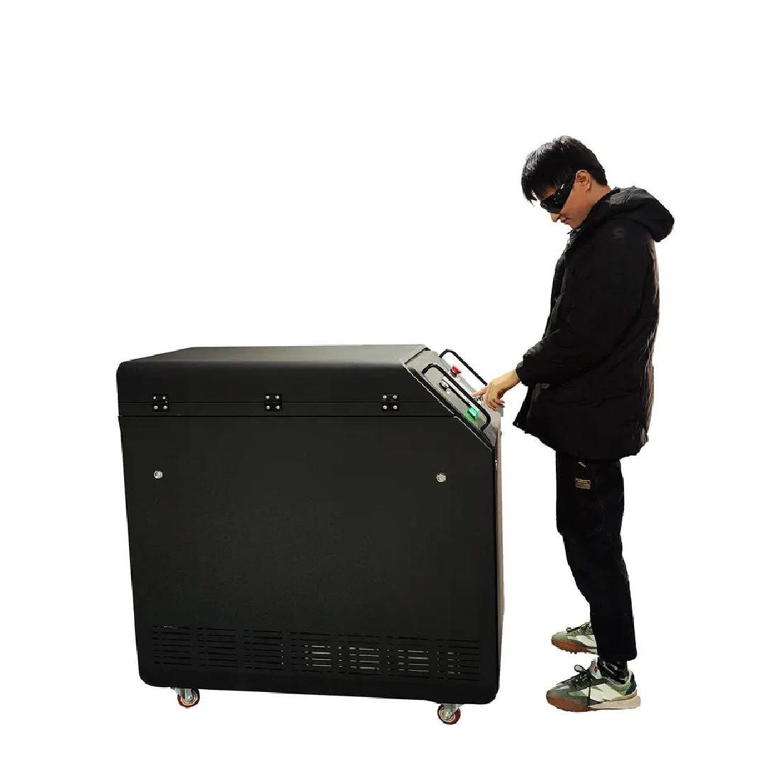 Laser clean oil paint rust CW 1500w 2000w 3000w laser cleaning machine