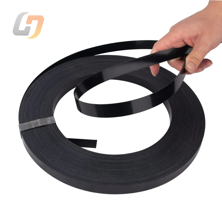 Professional favorable price black painted waxed  steel strap metal steel strip 0.5*19mm Steel strapping for Packing lumber