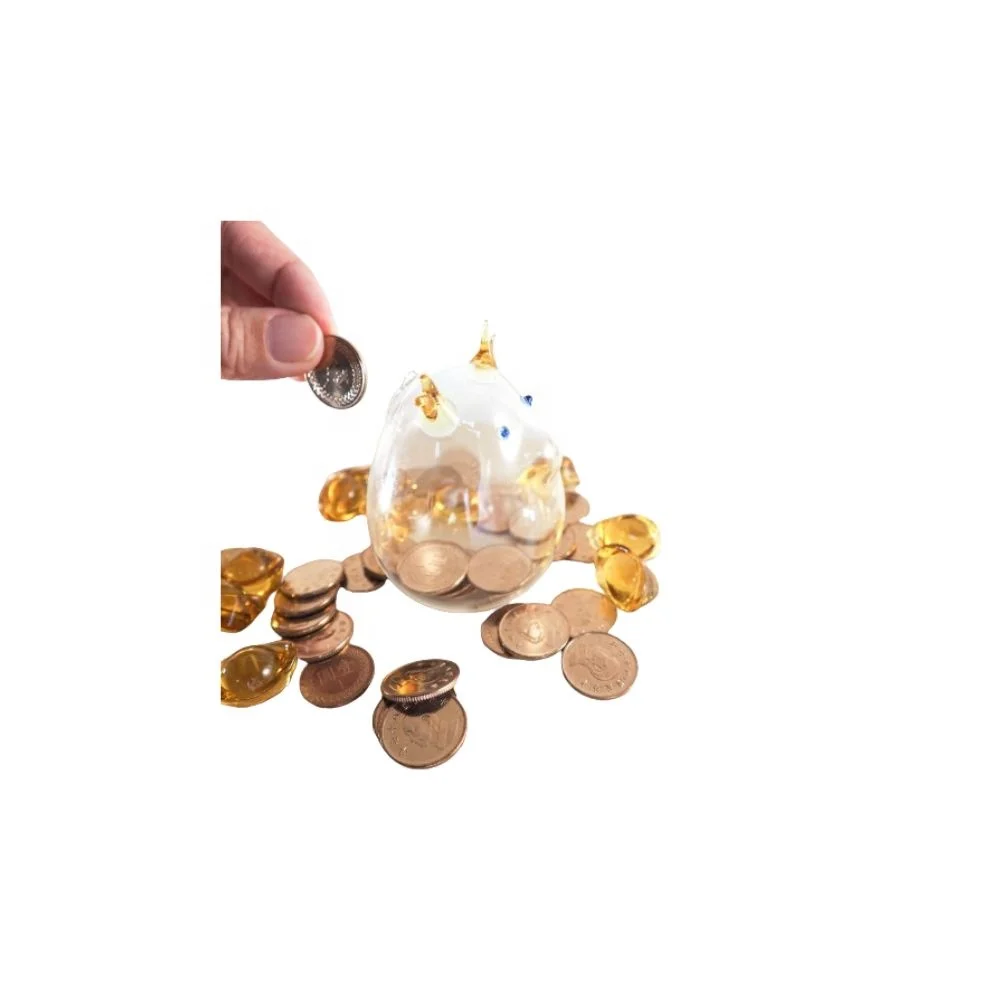 Murano Glass Dragon for Coin Saving