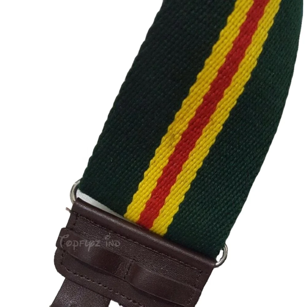 New Style Polyester Cotton Stable Military Belt Army  Military Uniform Police Uniform Made Cotton Wool 2 Buckle Leather Belt