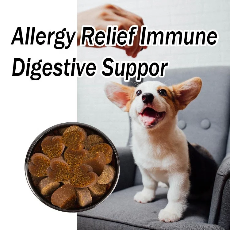 OEM & ODM, пробиотик для домашних животных, собака, Витаминная добавка, жевательные мышцы для собак, питательная Иммунная поддержка с высоким содержанием белка