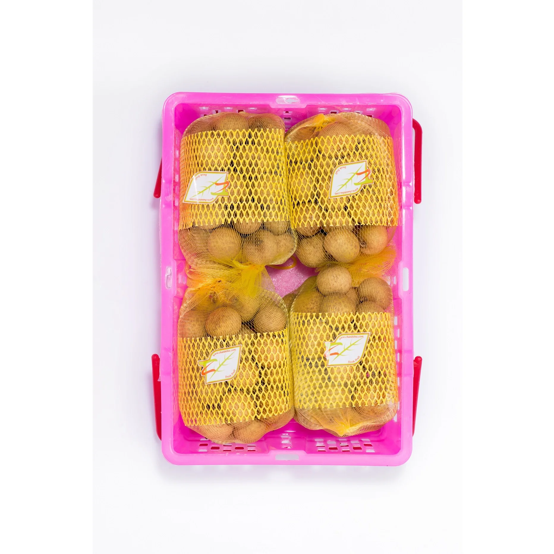 High Grade Fresh Fruit Can Tho Agriculture Sweet Taste >24.5MM Vietnam Longan In Carton Box Packaging