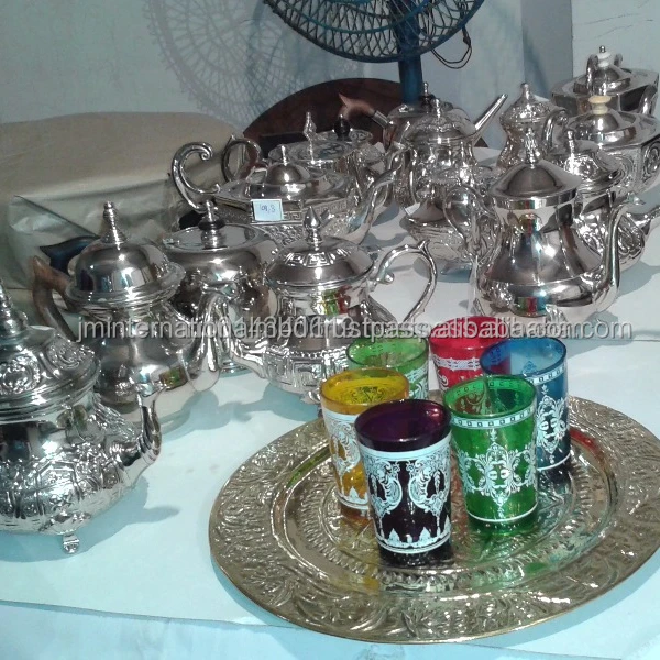 Moroccan tea set