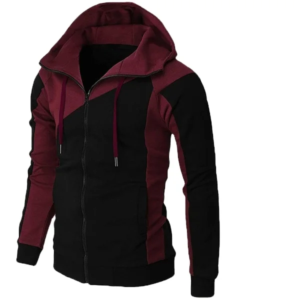 Wholesale custom embroidered men sweater pullover plain hoodie made in Pakistan