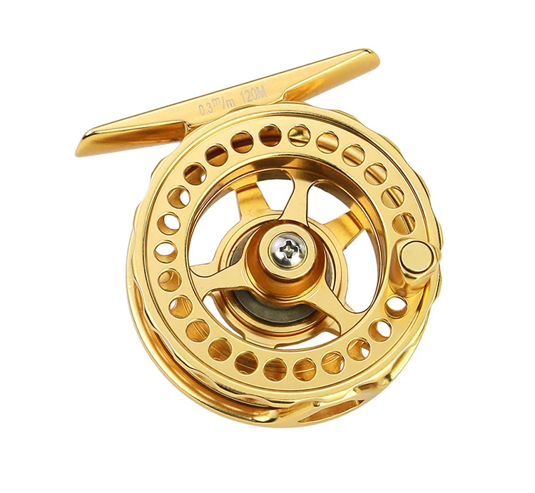 High Quality 1+1BB Full metal Fly Fishing Combo Reel Made in China Max Drag 5KG for Freshwater Fishing
