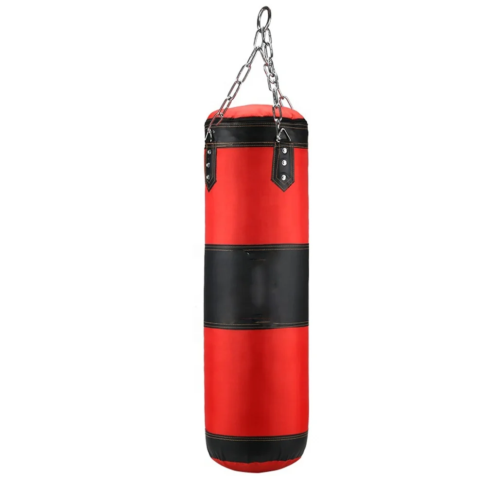 Punching Bag Gym Heavy Custom Punching Leather Standing Punching Bag For Boxing Training