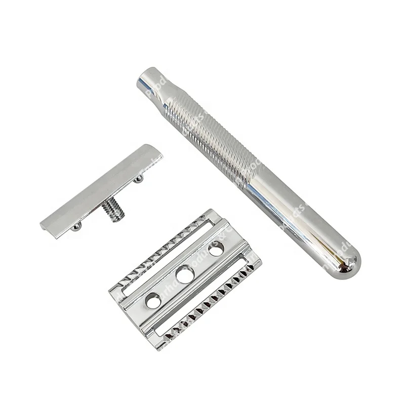  Подарочная коробка парикмахерские ножницы бритвенный набор металлическая ручка двойная бритва с подставкой Парикмахерская от Farhan Products & Co