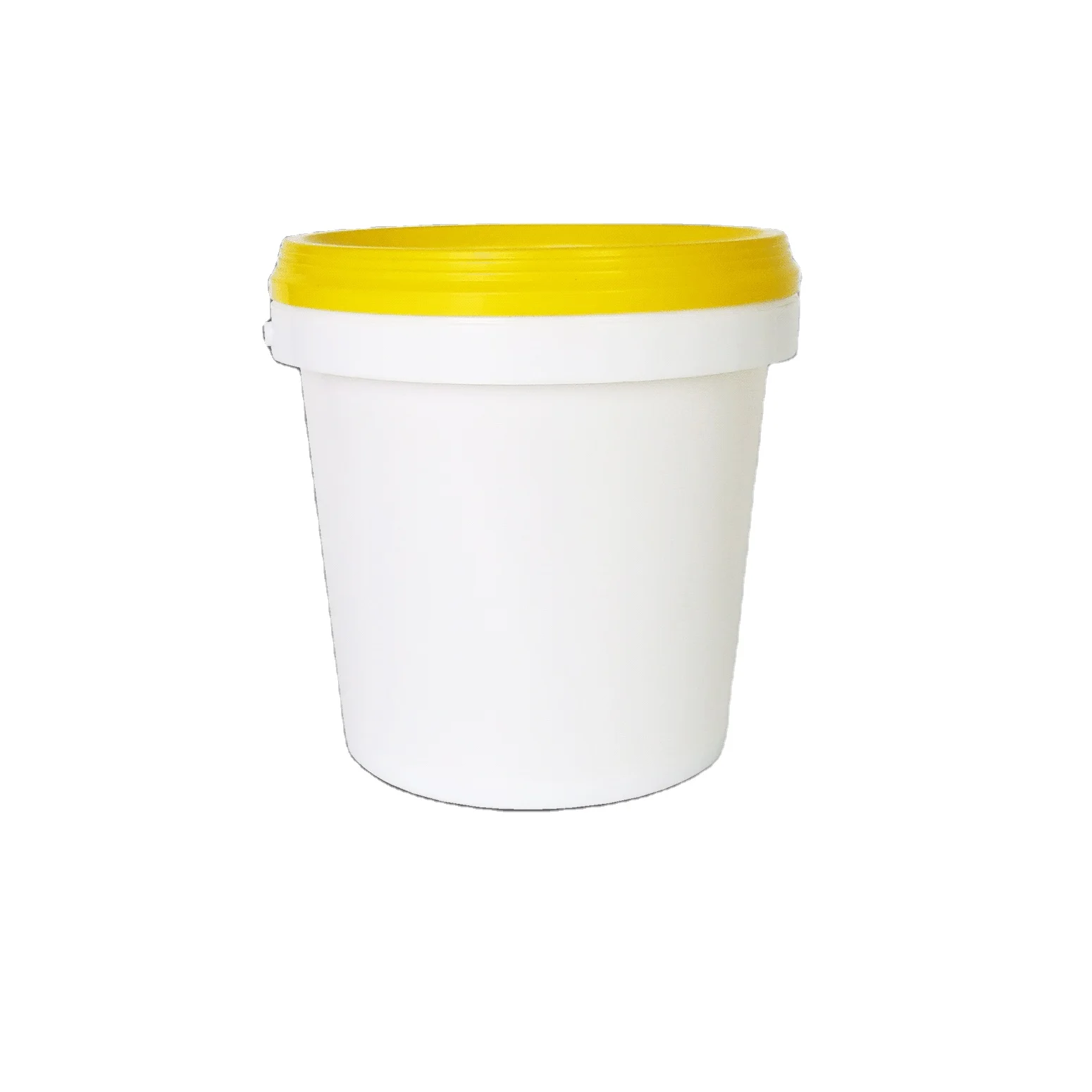 Multi Color plastic bucket Small bucket Round clear PP Plastic Paint bucket 1Lit  opened many times Vietnam