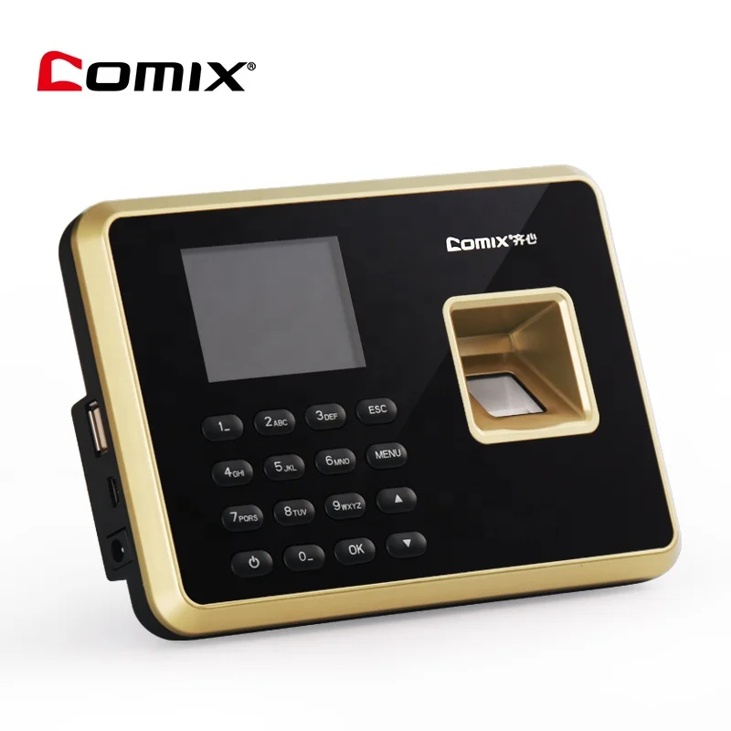Biometric Fingerprint Smart Time Attendance Clock Employee Recognition Recording Device Electronic Attendance Machine For Comix