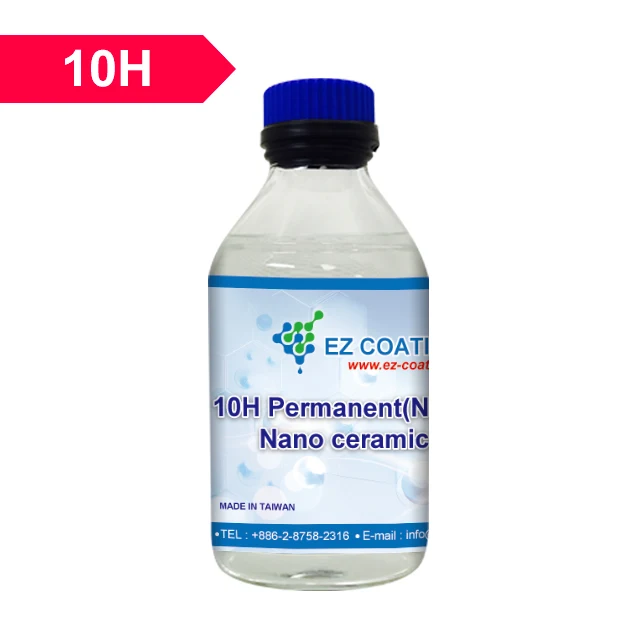 10H nano ceramic coating - Permanent for car surface - super hardness and shinny glossy and water repellents