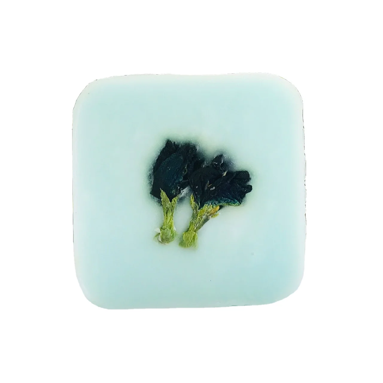Herbal Custom Butterfly pea Clear Handmade Soap Natural Skin Care Anti aging Facial and Body Factory Supply Great Thailand