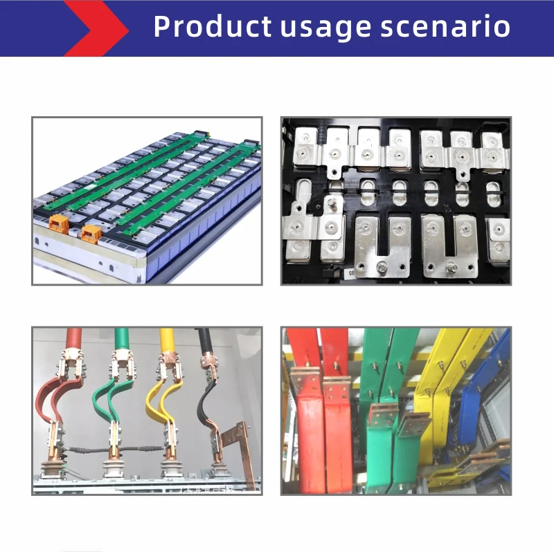 Wholesale price braid process flat manufacturer interconnect power shunt flexible copper busbar