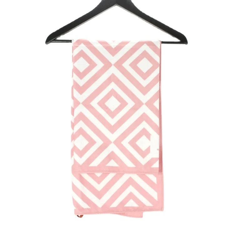 Taiwan made OEM ODM custom print beach towel with logo