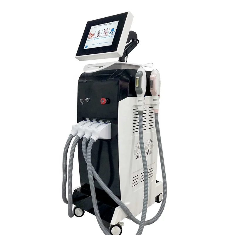 multifunction laser opt   elight ipl rf nd yag laser 4 in 1 ipl laser magneto beauty hair removal equipment