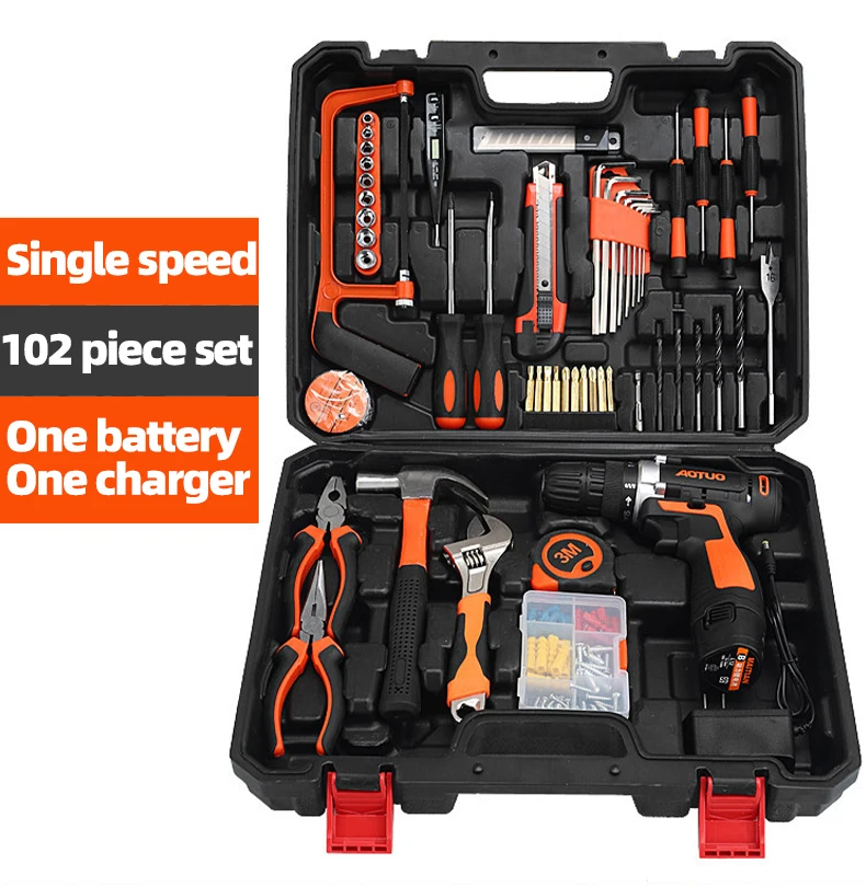 DIY Cordless Drill Power Screwdriver Multi Function Charging Electric Hand Drill Home Industrial Electric Screwdriver