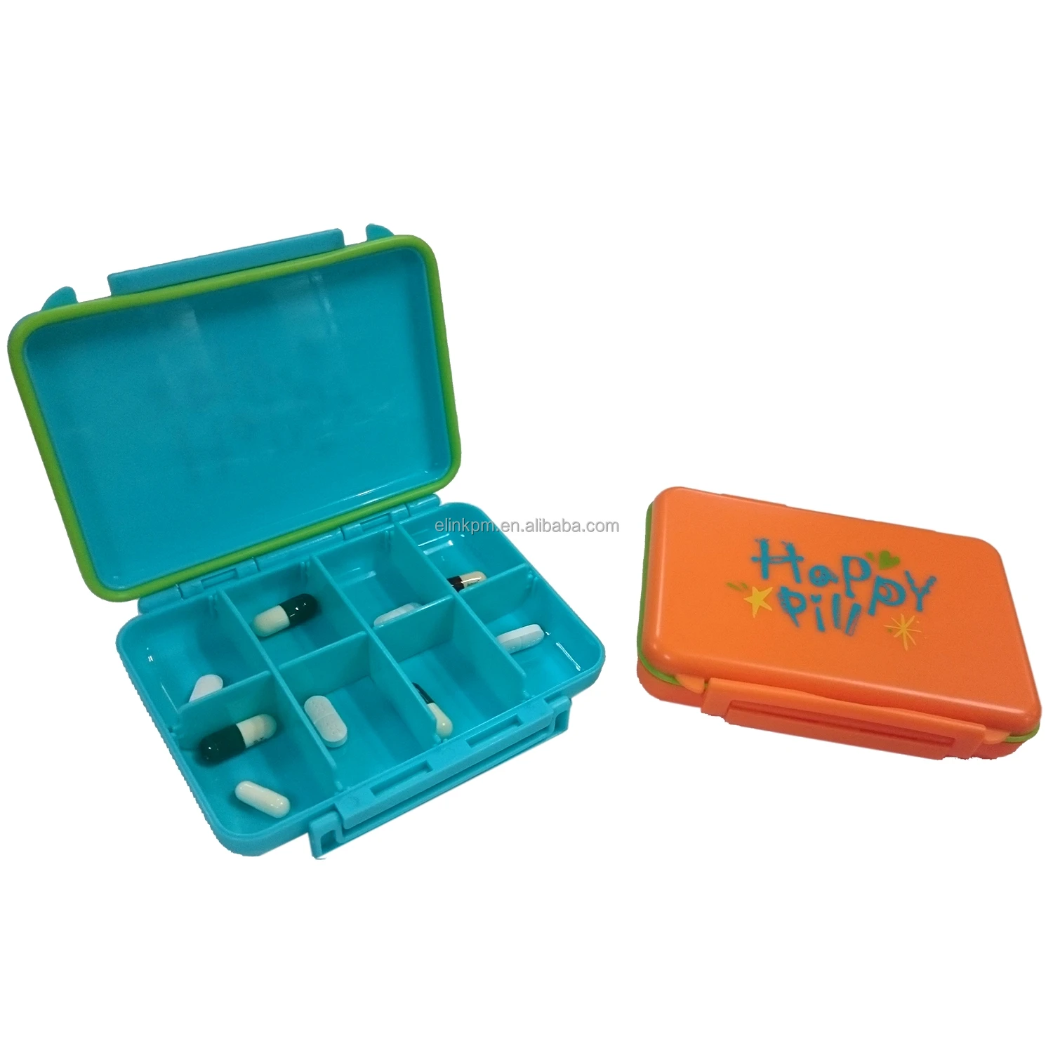 Влагостойкий футляр для таблеток с витамином, коробка для пилюль для улицы