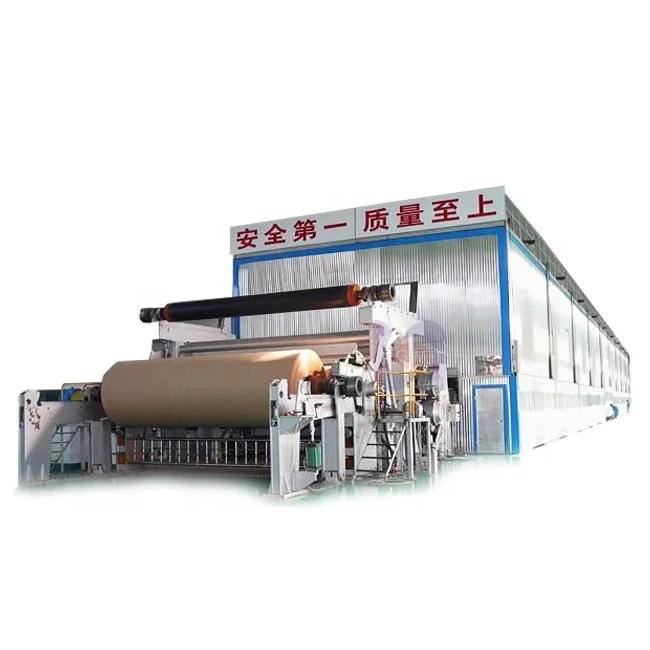 New Recycle Wrapping packaging paper Making Machines Integrated Pulp And Paper Mill Machinery Supplier