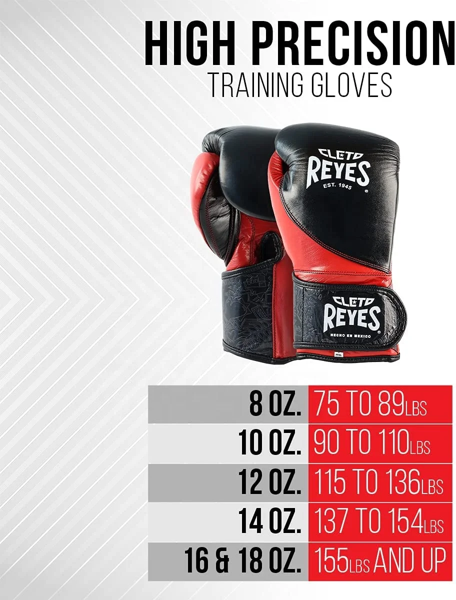 CLETO REYES HIGH PRECISION BOXING GLOVES 100% GENUINE COWHIDE LEATHER CUSTOM LOGO BOXING GLOVES