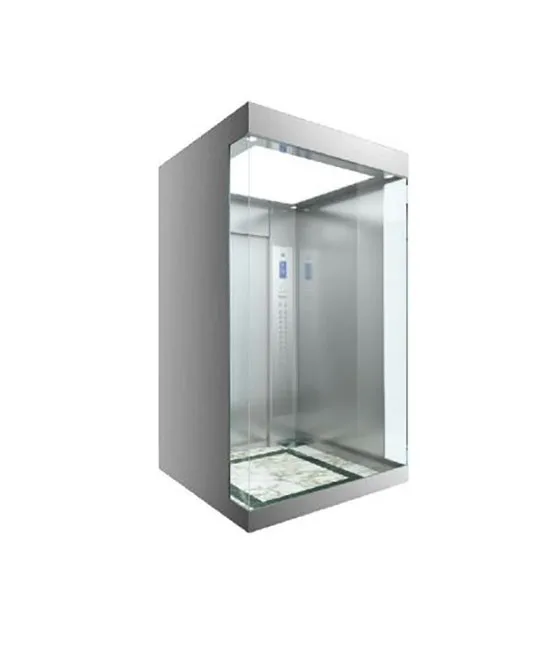 MSDS капсула 630 кг 9 остановок стеклянный обзорный Панорамный Лифт