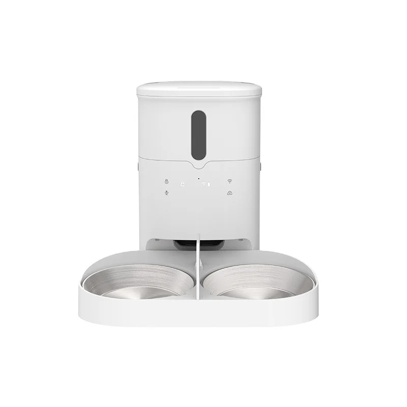 Double bowl Automatic Smart Remote Control Pet Feeder Automatic App Control Pet Feeder