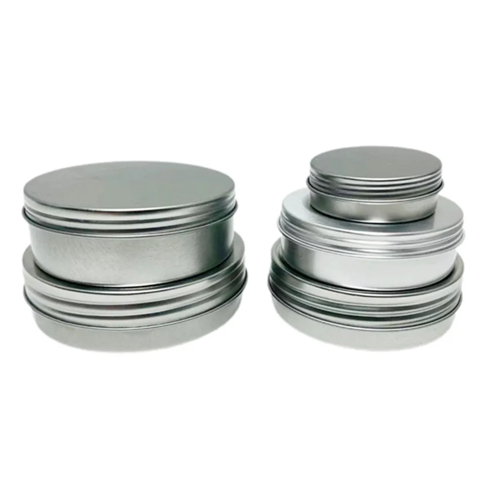 OEM ODM Custom Tin Can Production Aluminum Round Can Food Boxs Rotation Lid Caviar Tin Can
