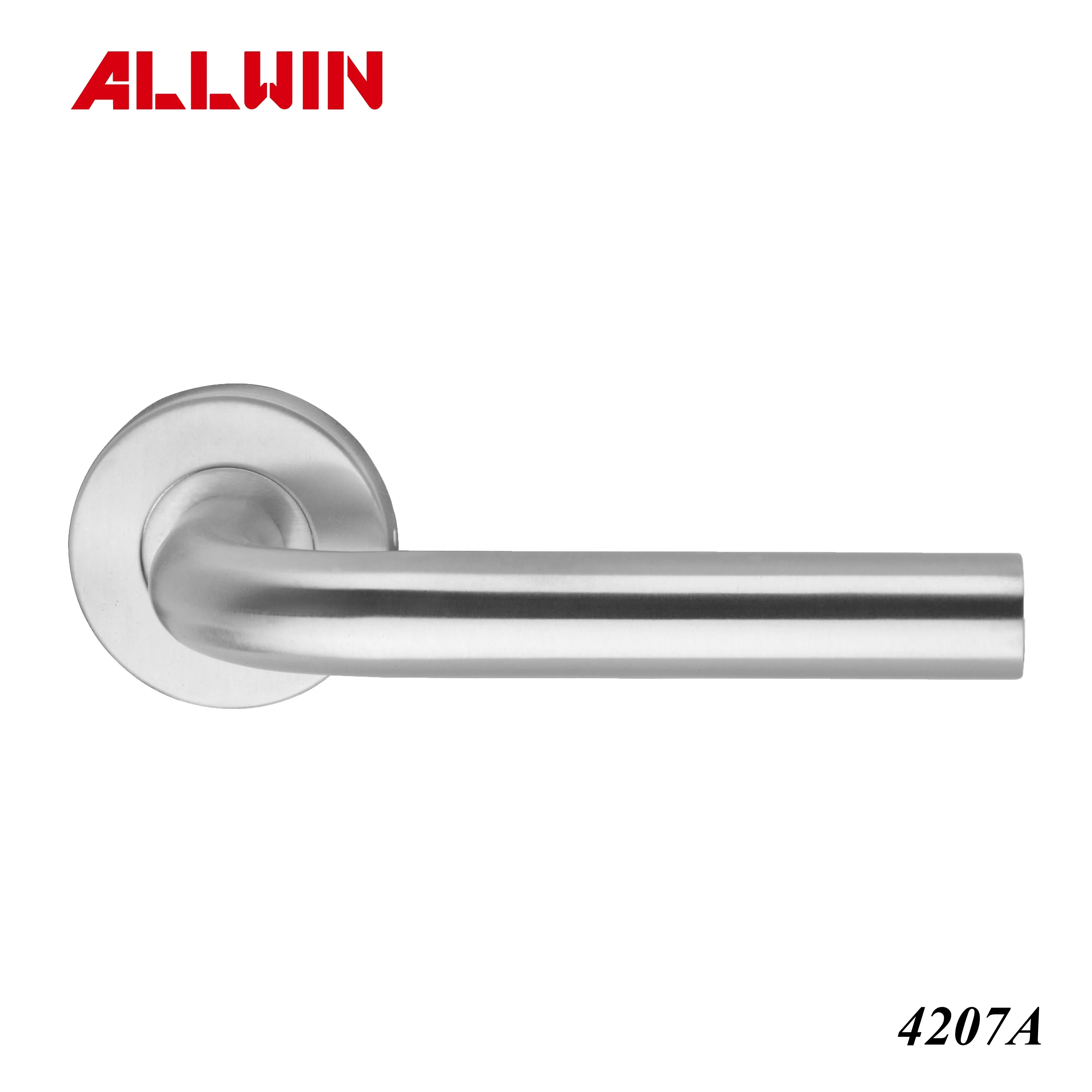 Modern Design Stainless Steel Lever Door Handles for Internal and Exterior Use