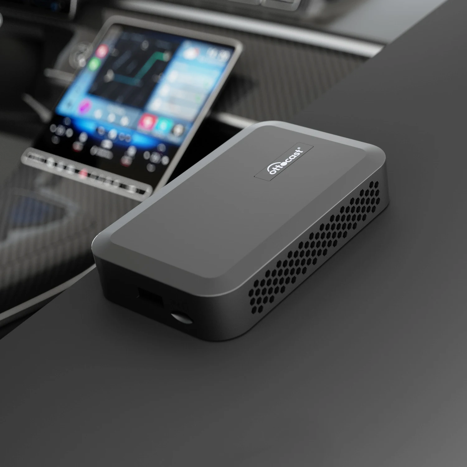 2024 Ottocast Carplay AI Box Carplay Android System Multimedia  Carplay Ai Box with HD MI input and output universal for cars