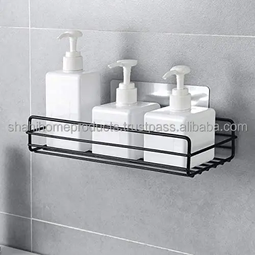 Cheap stainless steel storage rack bathroom shelf hot sale product