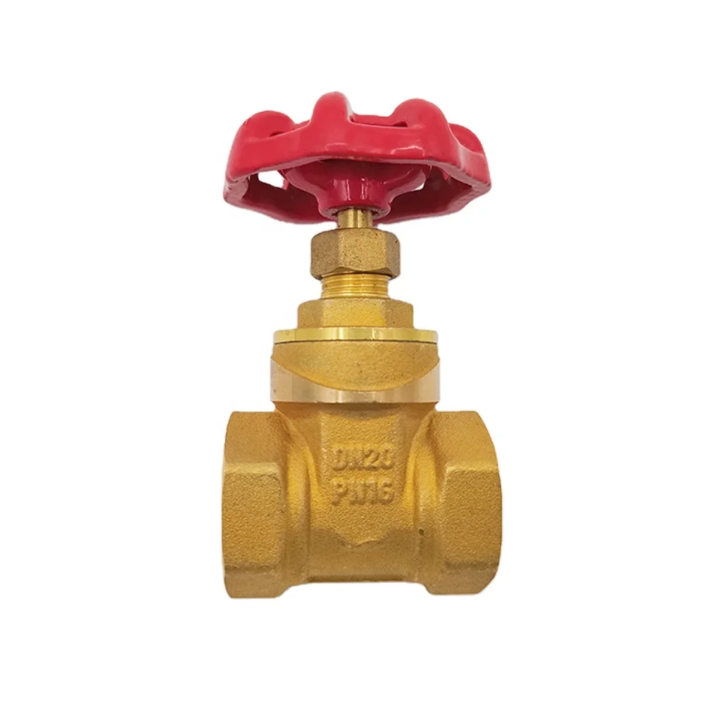 High Quality Factory Manufacture Gate Valve Flange Manual Bronze 3/4 Resilient Seated Brass Gate Valve