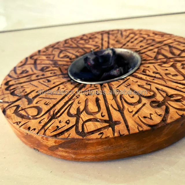 Middle East Incense Burners Simple MDF Wood Bakhoor For Ramadan Eid Premium Quality Mubkhar Gifts Manufacturers From India