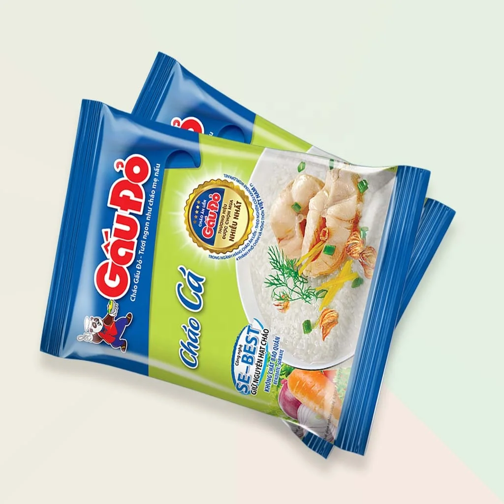 
The tasty noodles, good smell and delicios with Instant Porridge with Fish Super Delicious 65gram 