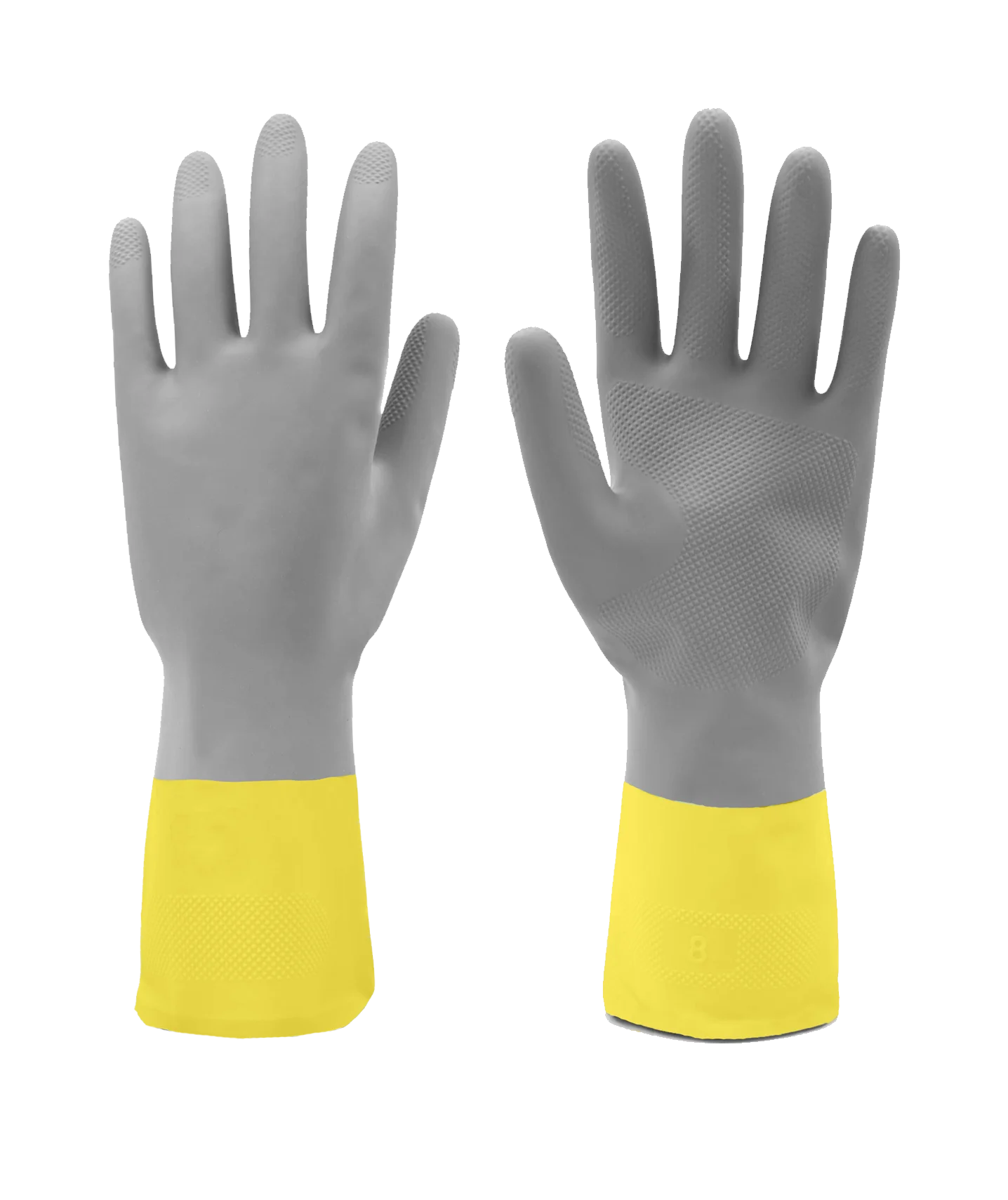 Reusable household latex gloves soft non-slip waterproof for kitchen cleaning gardening landscaping housekeeping latex gloves