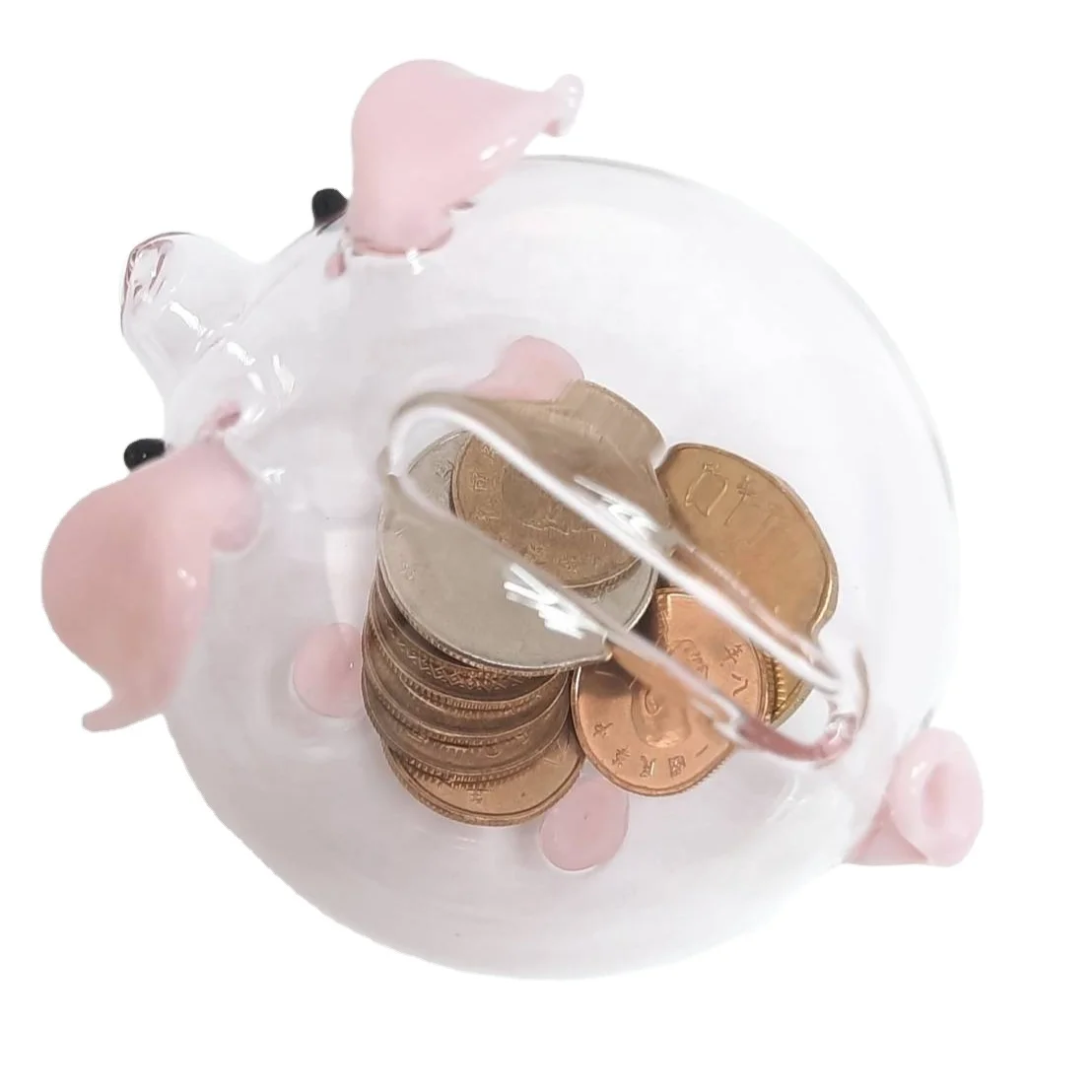 Hand Blown Animal Figurines Murano Glass Custom Piggy Bank