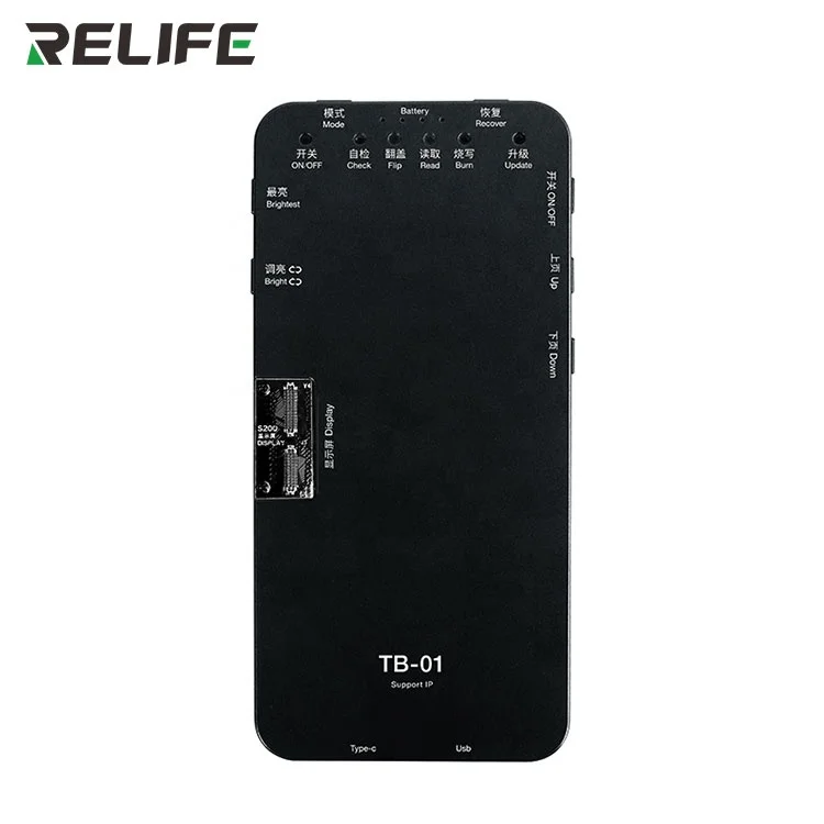 Обновление RELIFE TB-01 IP IP12/12Pro/12ProMax/12Mini подходит для экрана 6S-12 тестовый бокс дисплей/сенсорный/3D и т.