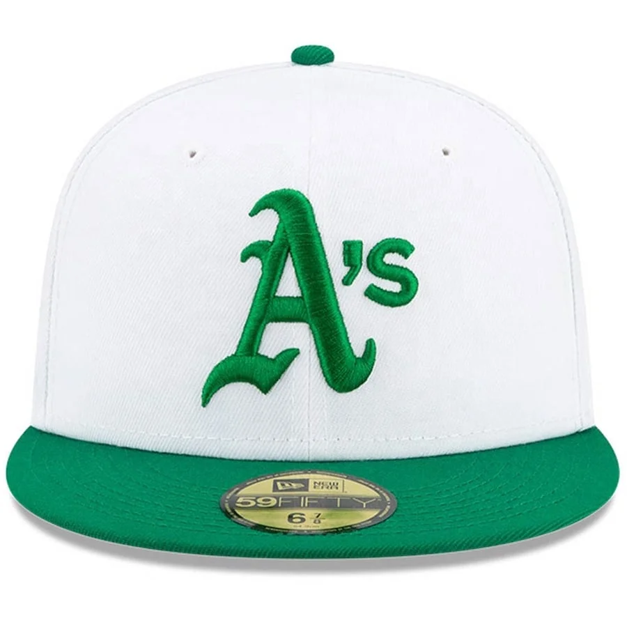  Новинка Спортивная Эра Окленда белая Келли зеленая все 30 команд Официальный Бейсбол из известной молодежной футбольной лиги головные уборы