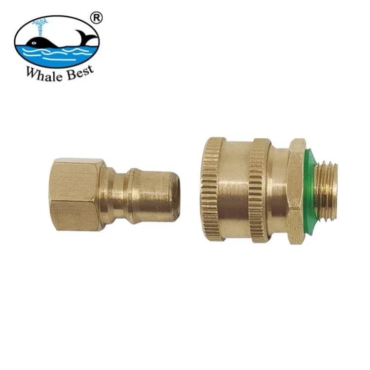 Power sprayer accessories quick coupling hose connectors