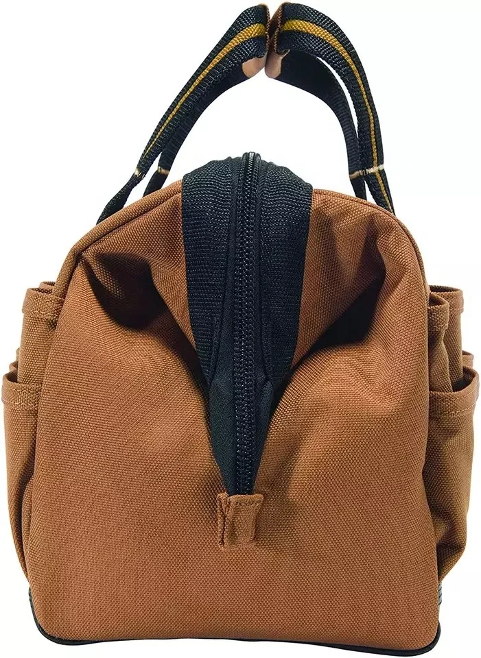 Wholesale Customized Tools Bag with large zippered main compartment 17 exterior 10 interior pockets manufacturer