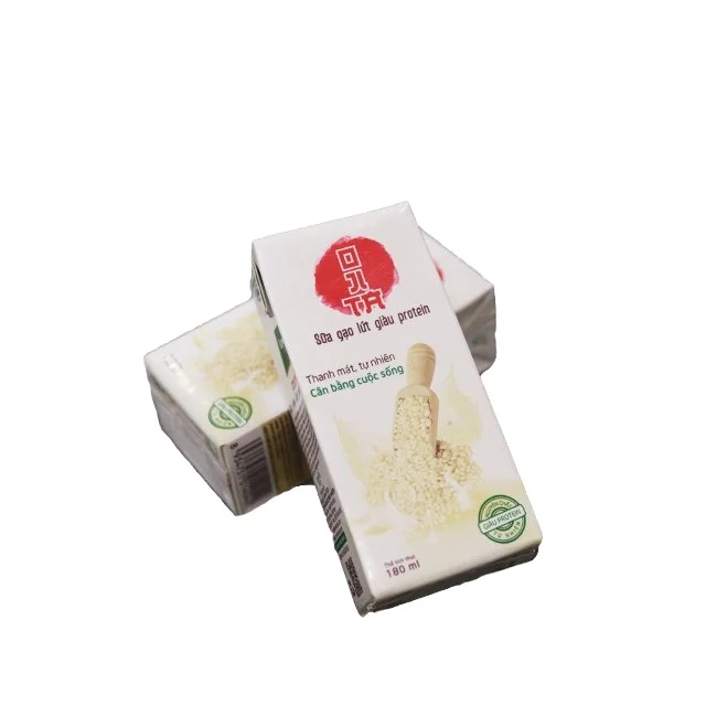 Hot Sale Ojita rice milk  pure fragrance nutritional beverage Sterilised pack Manufacturer Made in Vietnam