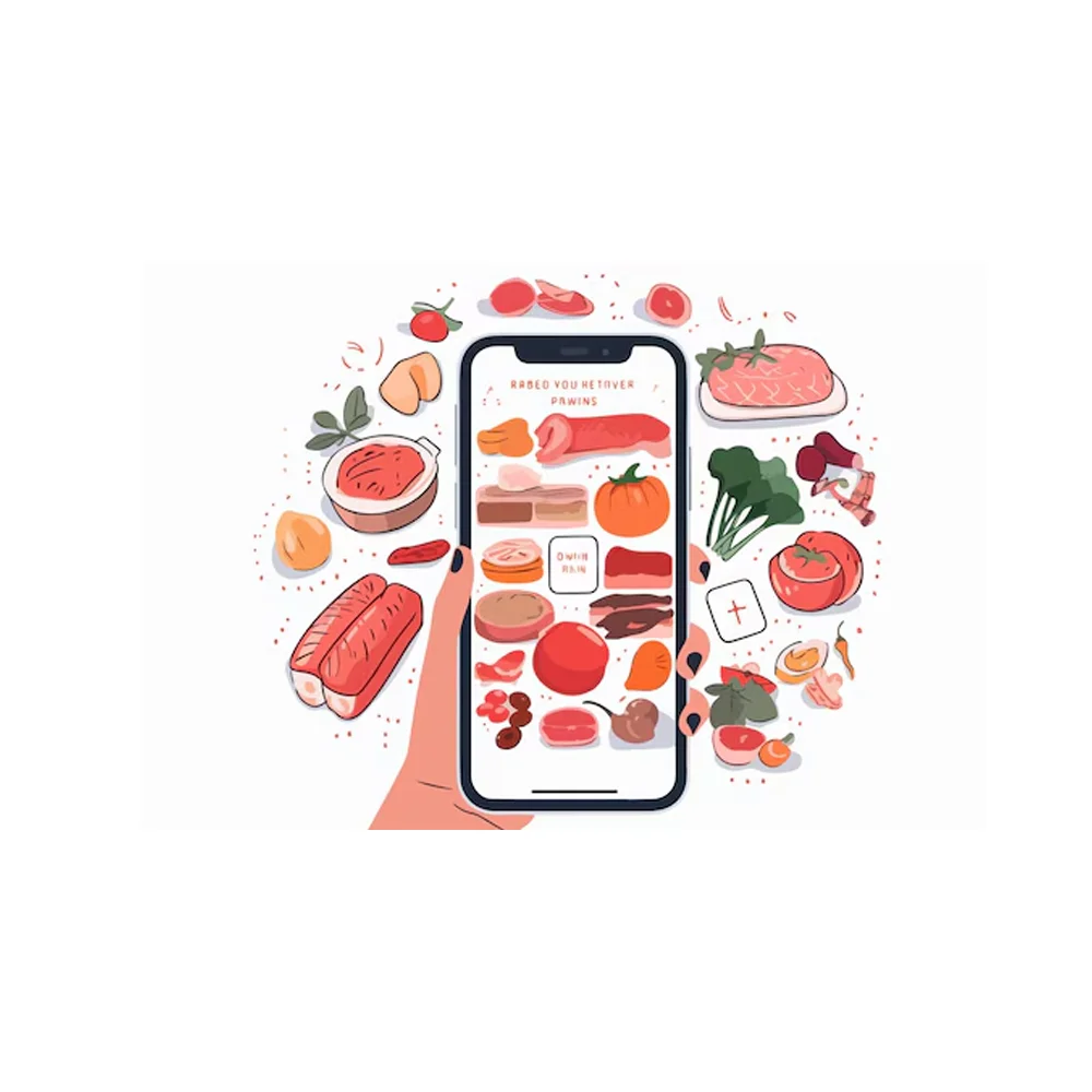 Приложение для заказа мяса открывает себя Высокое качество с нашим лучшим онлайн-приложением свежесть гарантирована