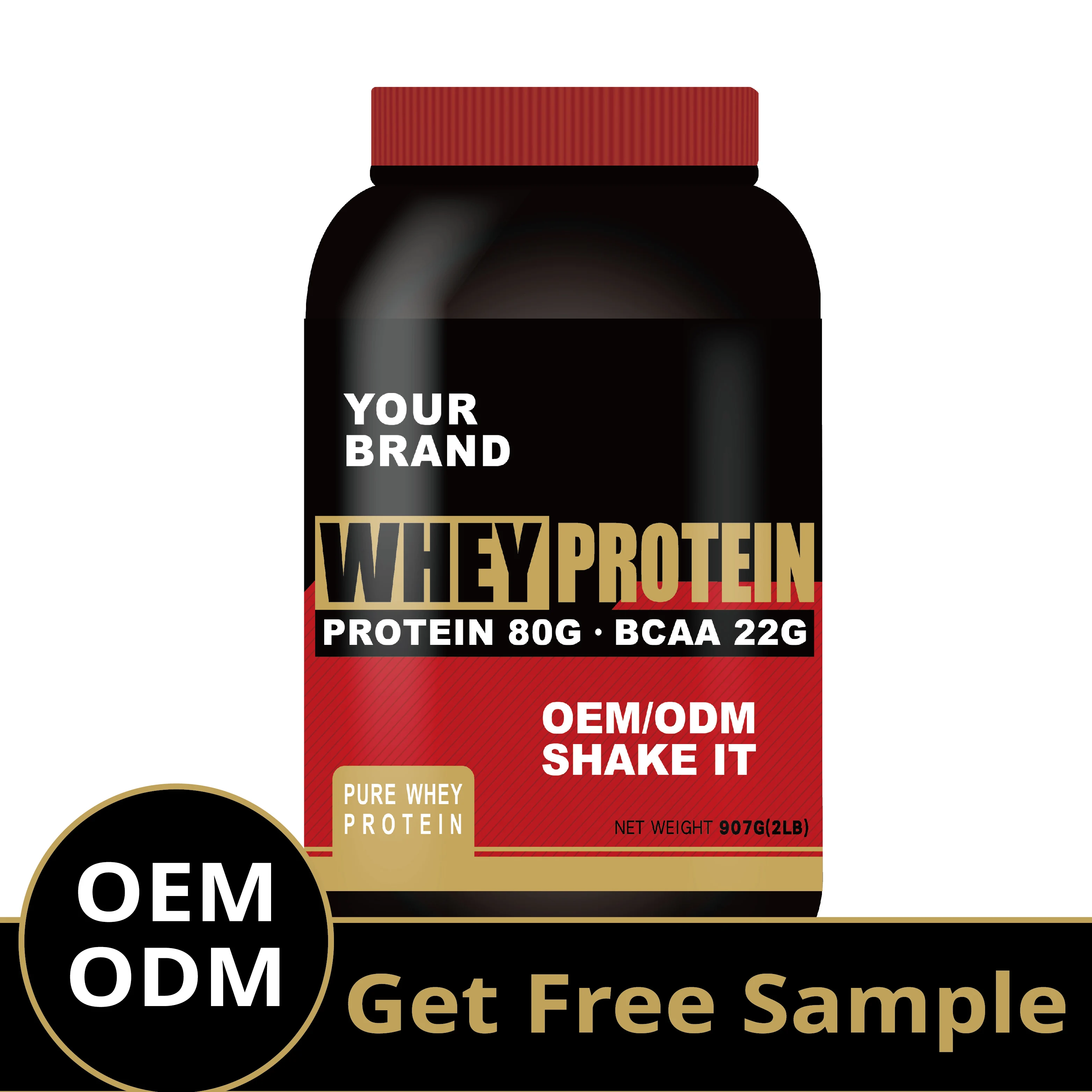 Private Label original whey protein 100 gram new