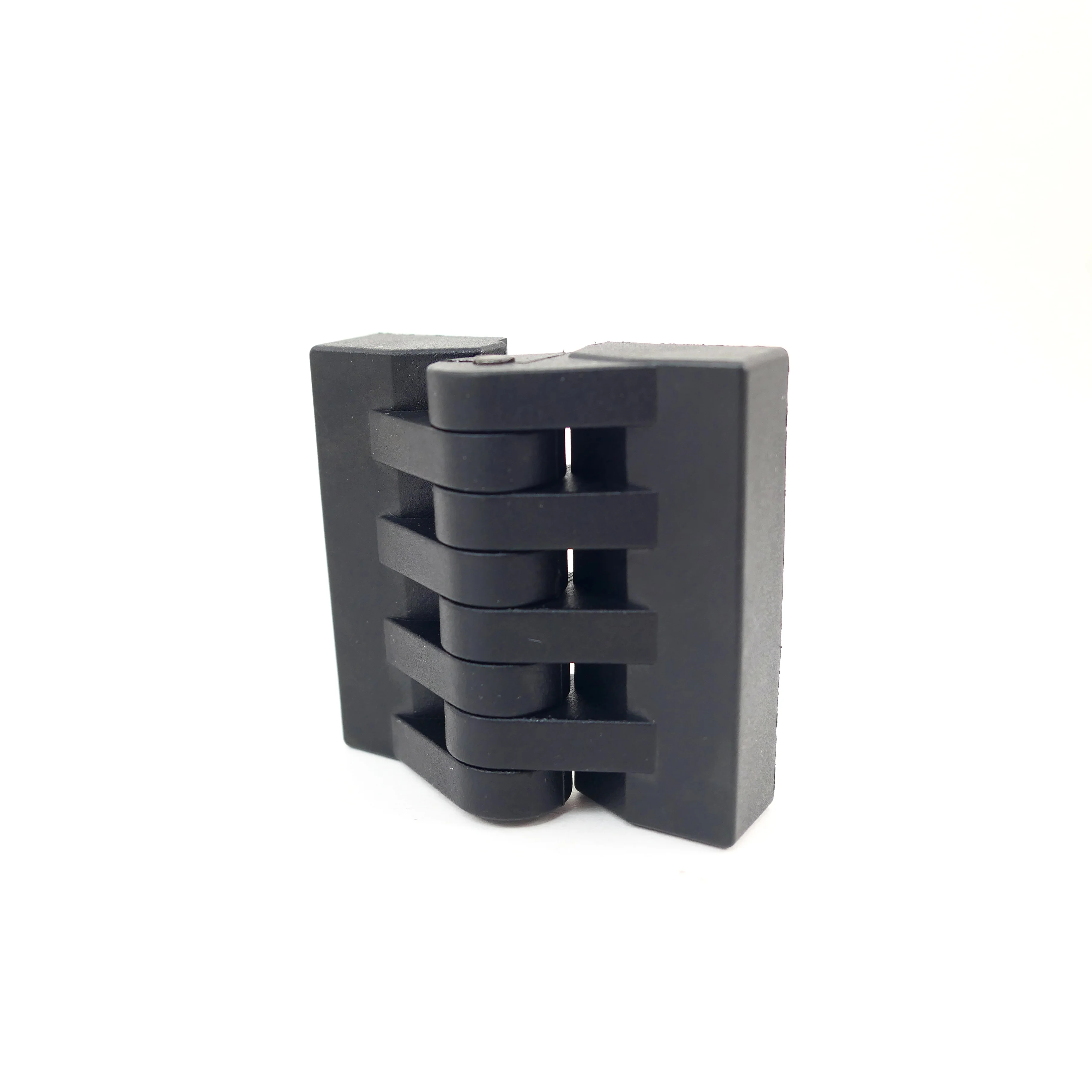 HL-K80 Door Hinges Cabinet Non Detachable Black Reinforced Nylon Polyamide Butt Gf 180 degree Plastic Hinge
