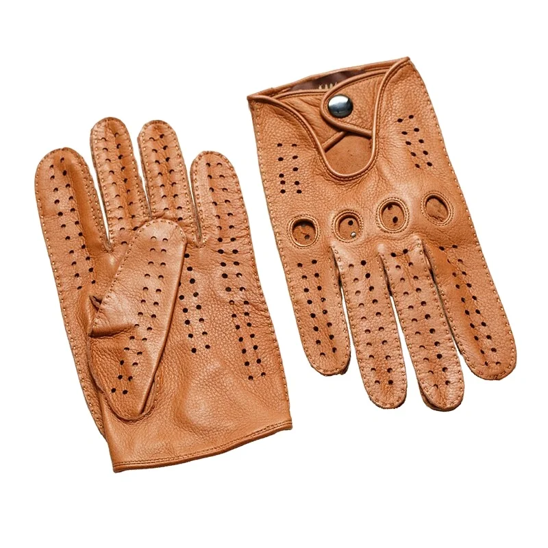 2023 Men Winter Warm Leather Gloves Cheap Driving Leather Gloves Custom Fashion Gloves Best Quality 2024
