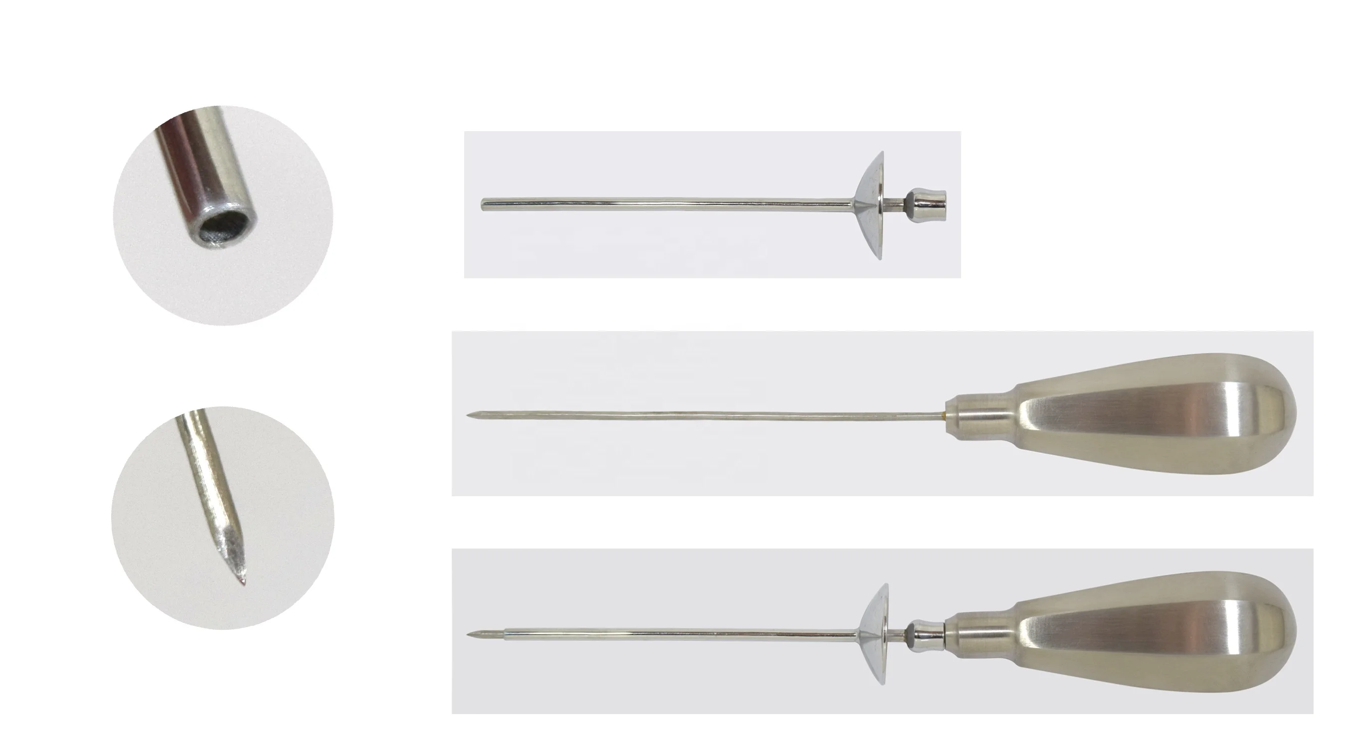 High Quality Stainless Steel Laparoscopic Bladeless Standard Trocar