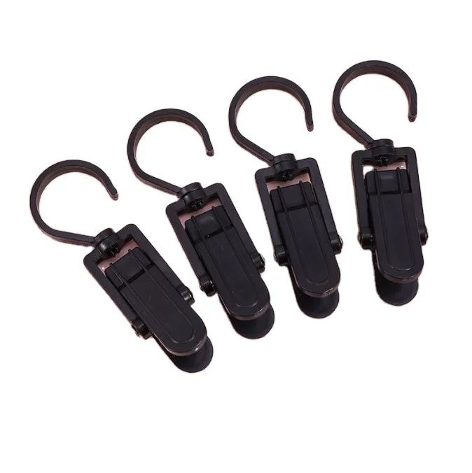 multifunctional rotating plastic curtain supermarket socks clip cloth scarf hook clip