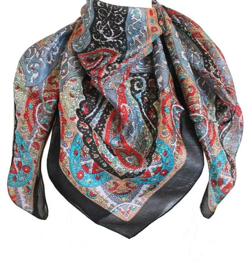 Beautiful Silk Printed Bagru Style Scarf For Man & Woman Wedding Favors New Style  Scarf For All Return Gift Ethnic Scarf