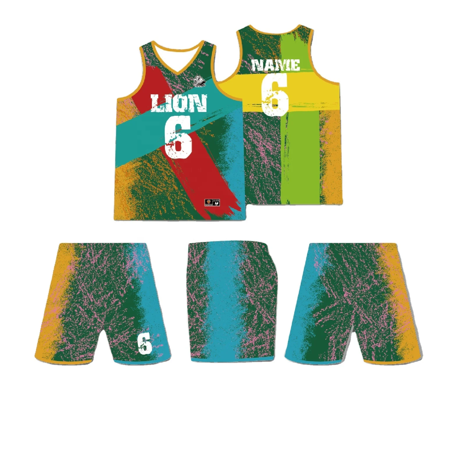 Polyester Material Uniforms kids jersey basketball customize Basketball Uniforms basketball jersey print
