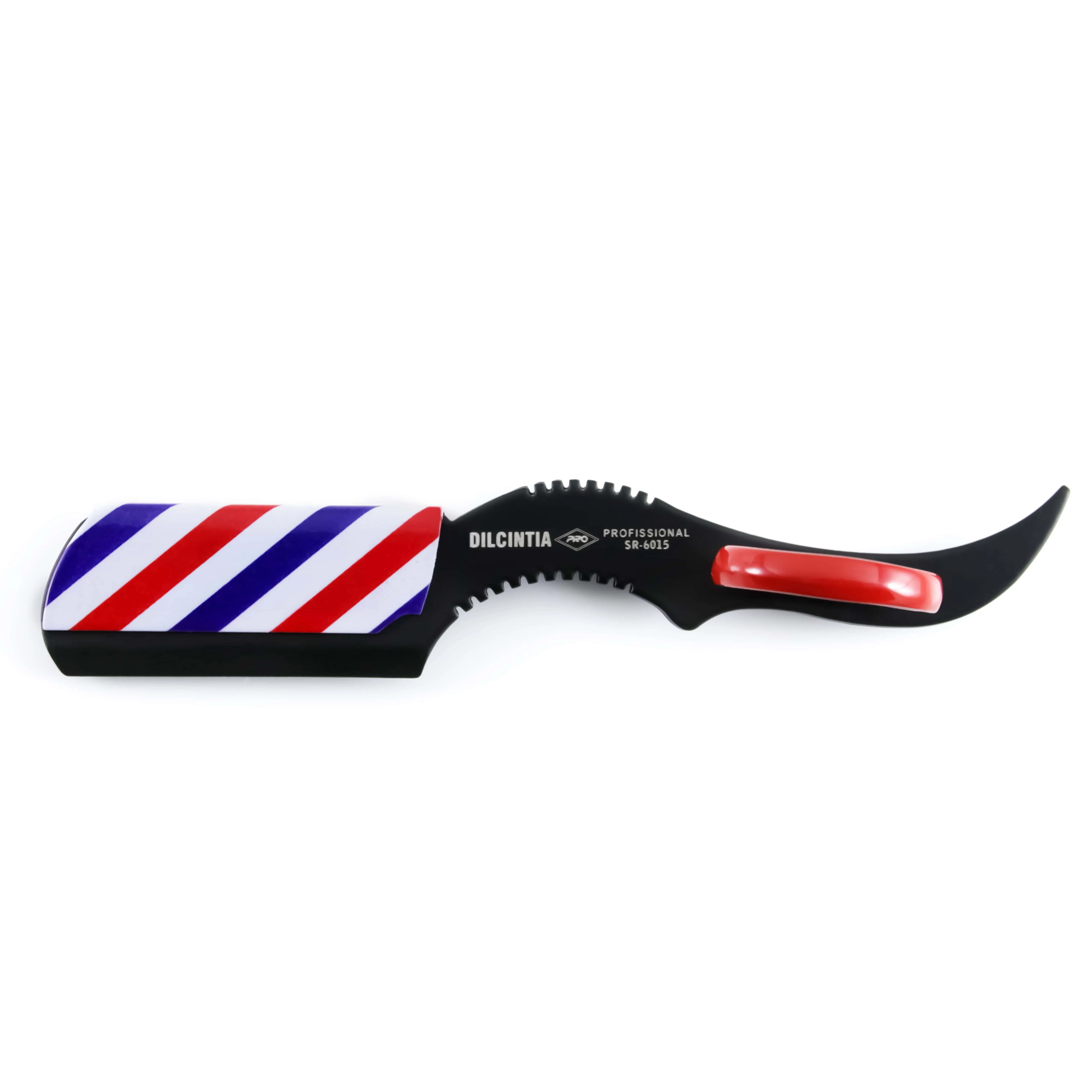 Professional Stainless Steel Moveable Thumb Barber Razor Barber Pool Finish with Customized Logo and Packing