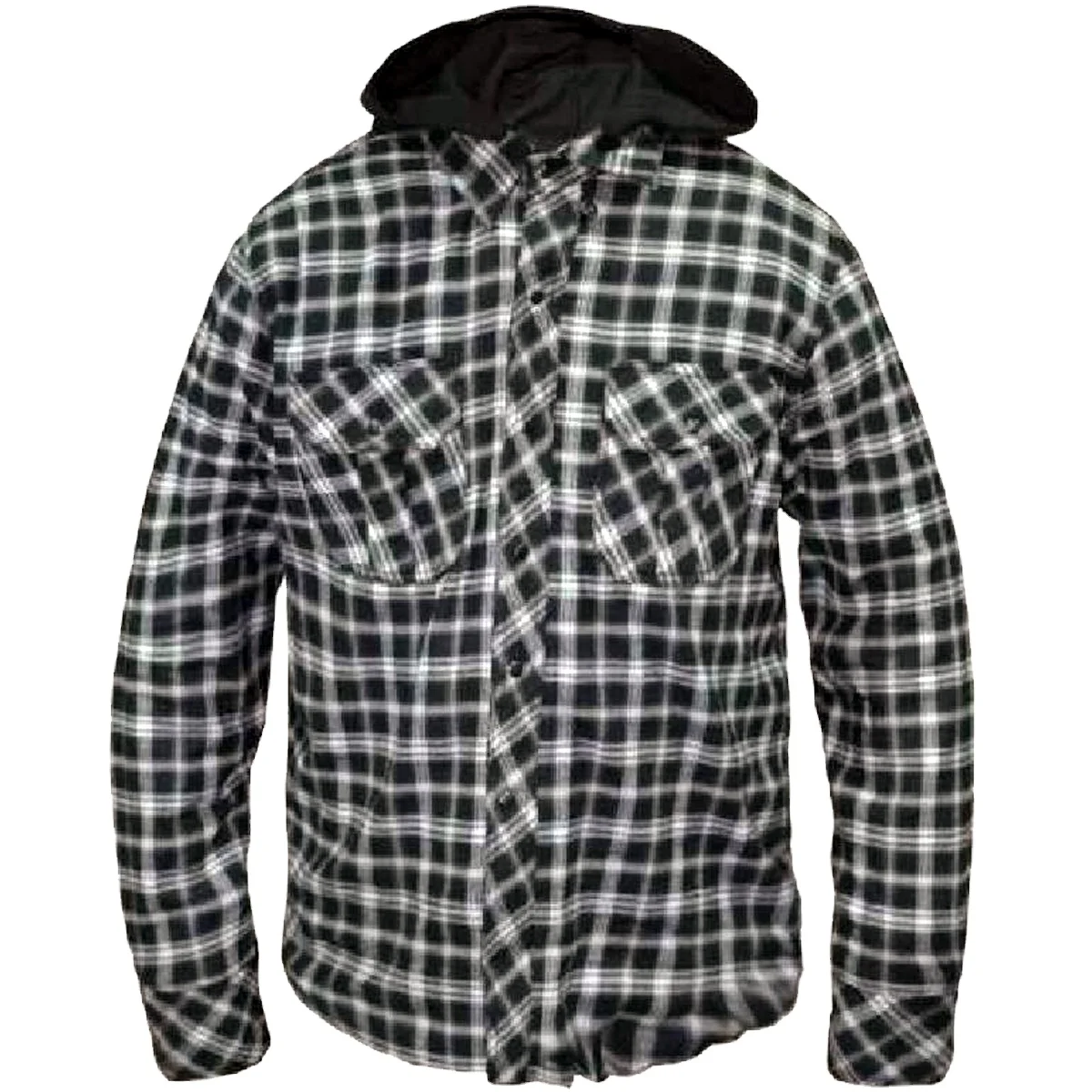 High Quality Motorbike Custom Waterproof/Windproof Protective Textile Jacket Motorcycle Kevlar-Lined Flannel Lumberjack