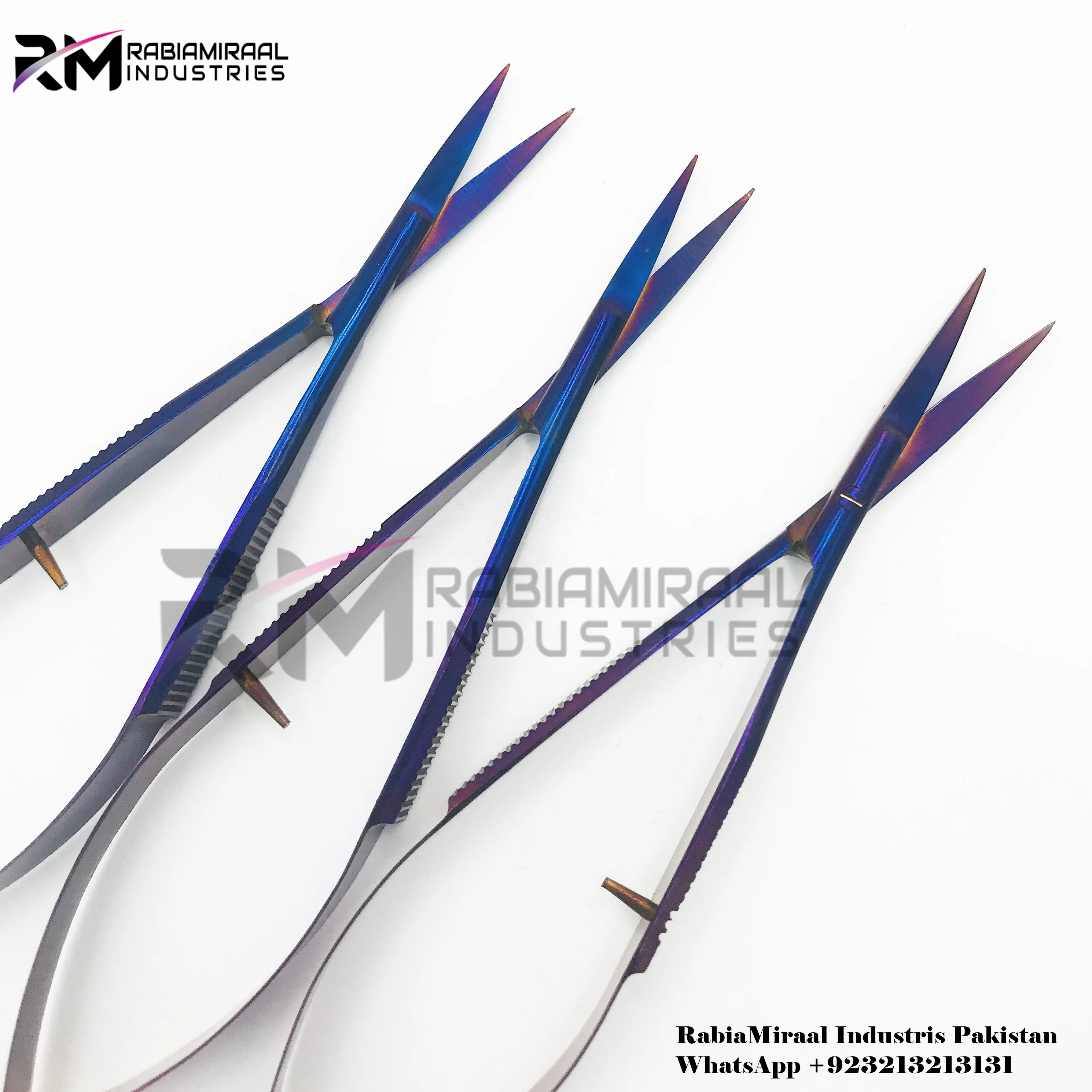 Good Quality Purple Spring Scissors Manicure Trimming Eyebrow Scissors Private Label Customized and Packaging